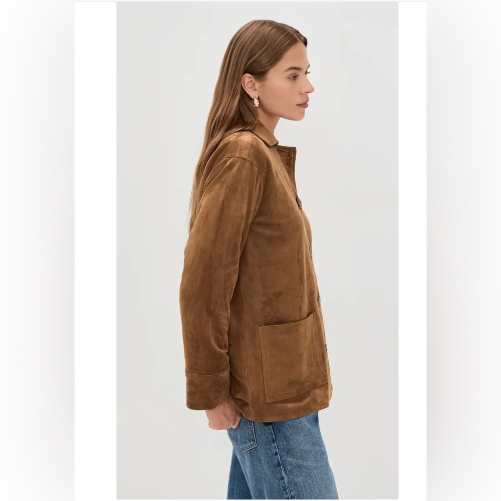 NWOT Z SUPPLY Faux Suede Chore Jacket - Picture 3 of 10